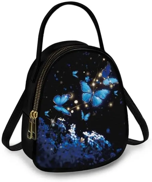 Women Travel Crossbody Cell Phone Purse, PU Leather Wallet Shoulder Bag Zipper Top Handle Handbag Multi Pocket