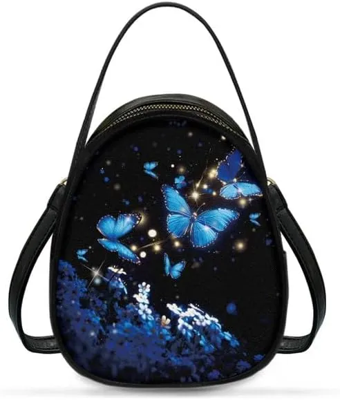 Women Travel Crossbody Cell Phone Purse, PU Leather Wallet Shoulder Bag Zipper Top Handle Handbag Multi Pocket